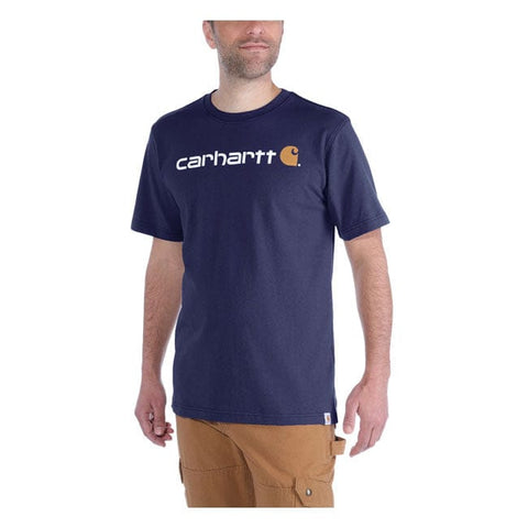 Carhartt Logo graphic t-shirt navy CARHARTT MOTOVEIKALS 21