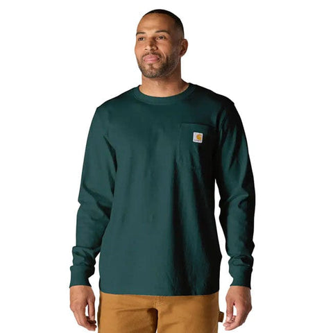 Carhartt Mountain Graphic t-shirt greenstone heather CARHARTT MOTOVEIKALS 21
