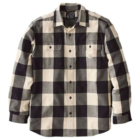 Carhartt Plaid long sleeve shirt oat milk CARHARTT MOTOVEIKALS 21
