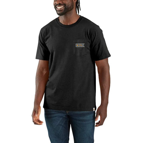 Carhartt Pocket Script Graphic t-shirt black CARHARTT MOTOVEIKALS 21