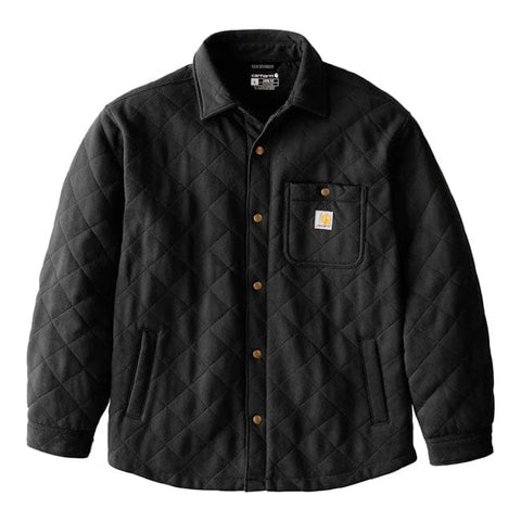 Carhartt Quilted Snap Front shirt black CARHARTT MOTOVEIKALS 21