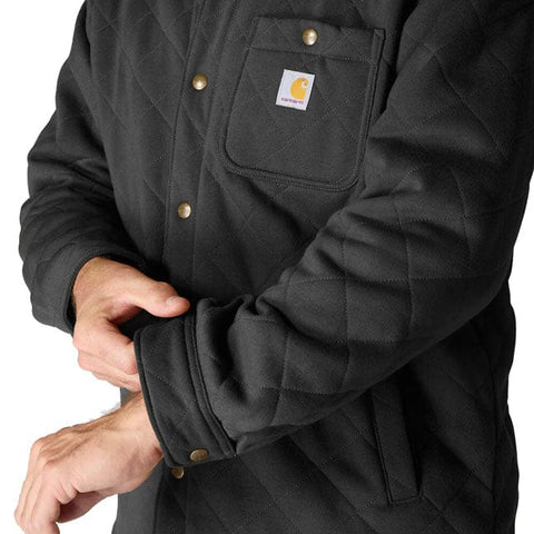 Carhartt Quilted Snap Front shirt black CARHARTT MOTOVEIKALS 21