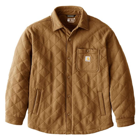 Carhartt Quilted Snap Front shirt carhartt® brown CARHARTT MOTOVEIKALS 21