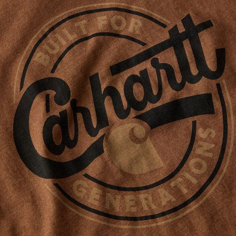 Carhartt Script Graphic t-shirt red duck heather CARHARTT MOTOVEIKALS 21