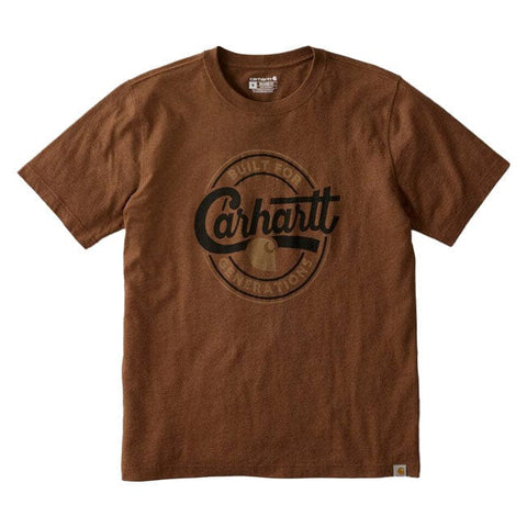 Carhartt Script Graphic t-shirt red duck heather CARHARTT MOTOVEIKALS 21