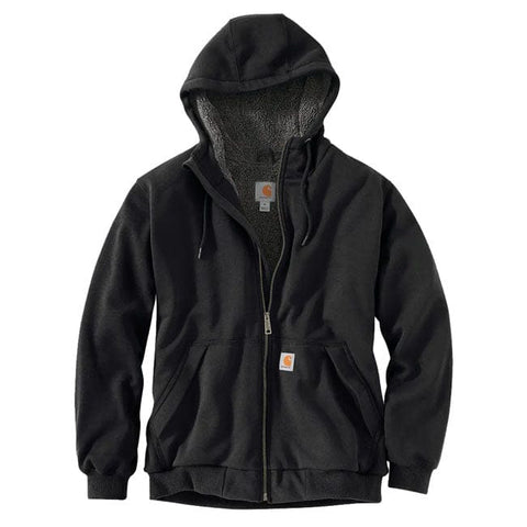 Carhartt Sherpa Lined Midweight Zip hoodie black CARHARTT MOTOVEIKALS 21