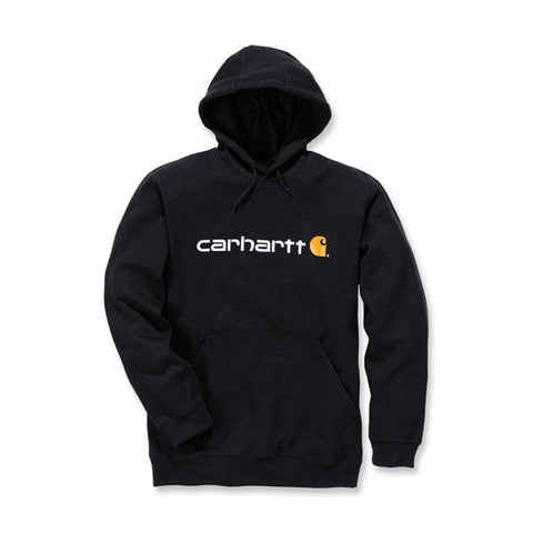 Carhartt Signature logo hoodie black CARHARTT MOTOVEIKALS 21