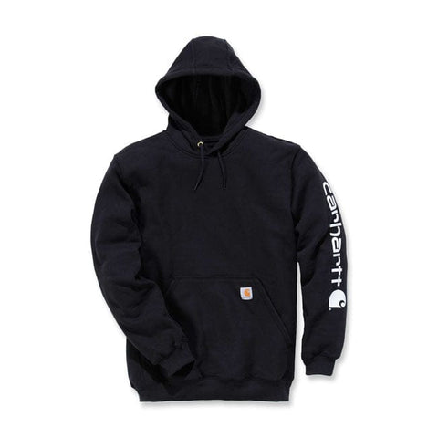 Carhartt Sleeve logo hoodie black CARHARTT MOTOVEIKALS 21