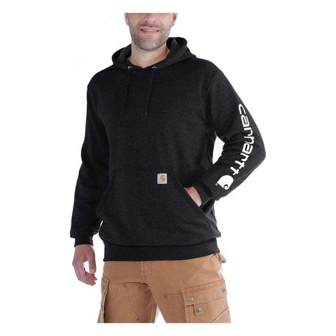 Carhartt Sleeve logo hoodie black CARHARTT MOTOVEIKALS 21