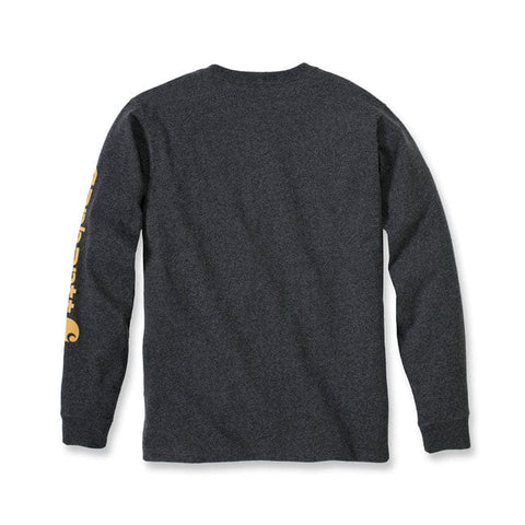 Carhartt Sleeve logo long sleeve carbon heather CARHARTT MOTOVEIKALS 21