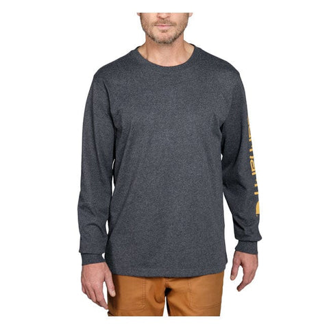 Carhartt Sleeve logo long sleeve carbon heather CARHARTT MOTOVEIKALS 21