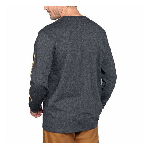 Carhartt Sleeve logo long sleeve carbon heather CARHARTT MOTOVEIKALS 21