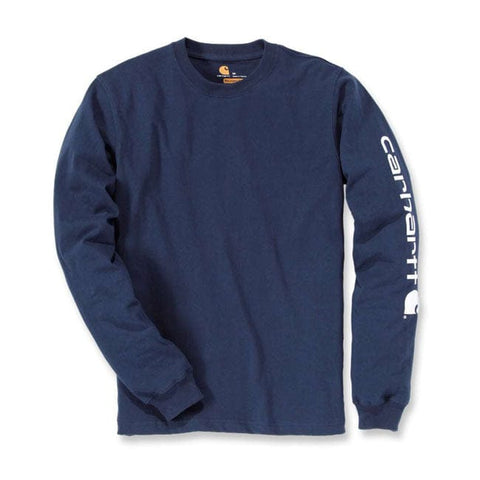 Carhartt Sleeve Logo long sleeve navy CARHARTT MOTOVEIKALS 21