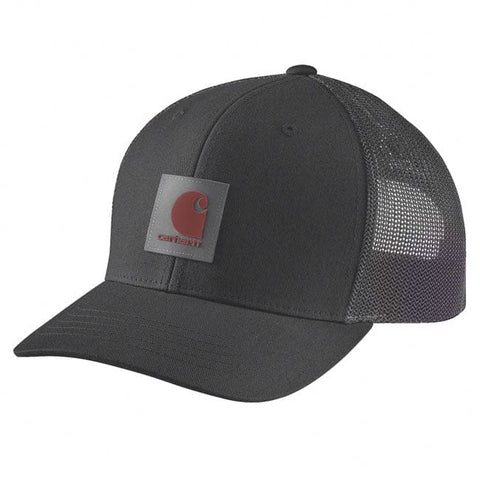 Carhartt Twill Mesh-Back Logo Patch cap black CARHARTT MOTOVEIKALS 21