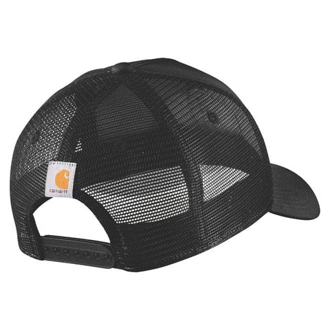 Carhartt Twill Mesh-Back Script Patch cap black CARHARTT MOTOVEIKALS 21
