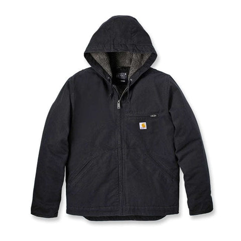 Carhartt Washed duck lined jacket black CARHARTT MOTOVEIKALS 21