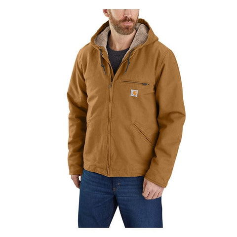 Carhartt Washed duck lined jacket Carhartt brown CARHARTT MOTOVEIKALS 21