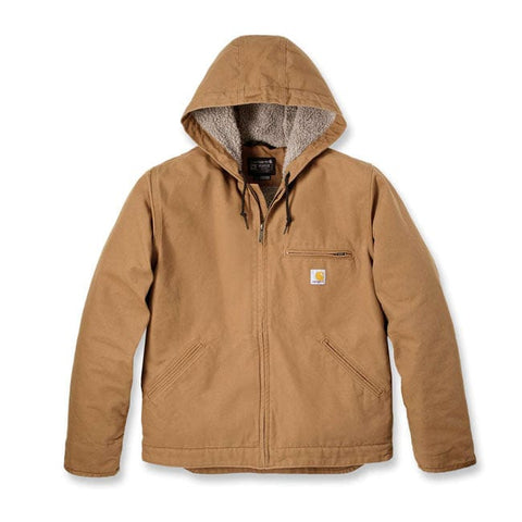 Carhartt Washed duck lined jacket Carhartt brown CARHARTT MOTOVEIKALS 21