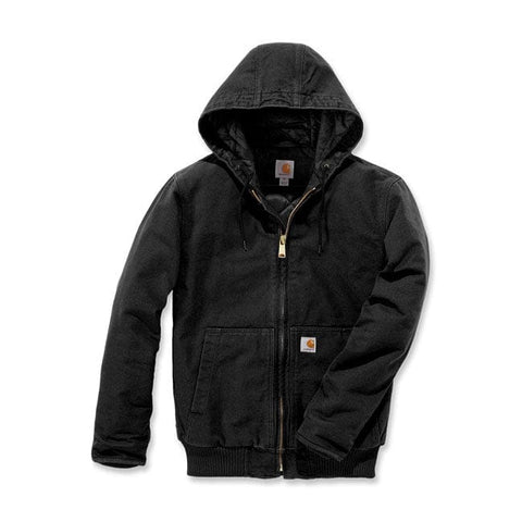 Carhartt Washed insulated jacket black CARHARTT MOTOVEIKALS 21