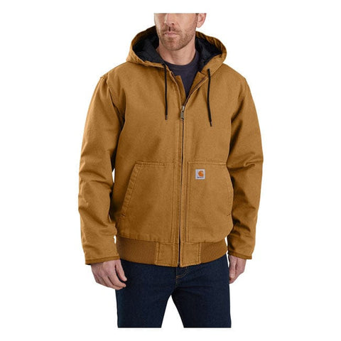 Carhartt Washed insulated jacket Carhartt brown CARHARTT MOTOVEIKALS 21