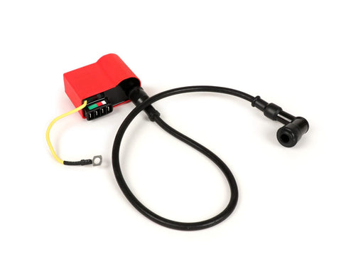 CDI-set - incl. spark plug connector and ignition cable -BGM PRO- Vespa PX (-05/2011), Rally200 (Ducati), PK XL, ET3 - red BGM PRO MOTOVEIKALS 21