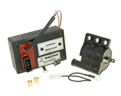 CDI unit and coil Malossi Digitronic Eprom MHR for Piaggio (w/o immobilizer) variable timing MALOSSI MOTOVEIKALS 21