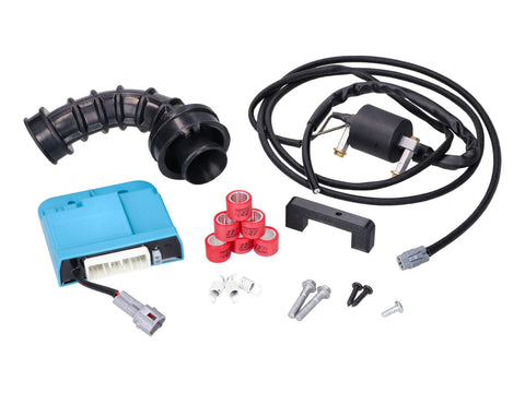 CDI unit / derestriction kit Naraku for Piaggio, Vespa iGet 50ie 2017-2019 (Euro4) = BGM39055 NARAKU MOTOVEIKALS 21