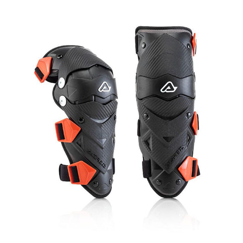Ceļu sargi ACERBIS Impact EVO Junior BLACK/RED ACERBIS MOTOVEIKALS 21