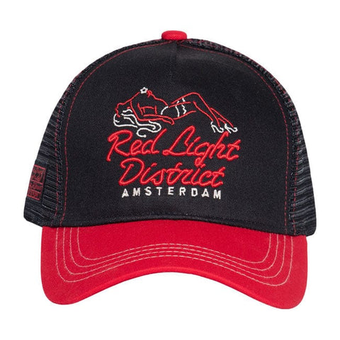 Cepure King Kerosin red / light trucker cap KING KEROSIN MOTOVEIKALS 21
