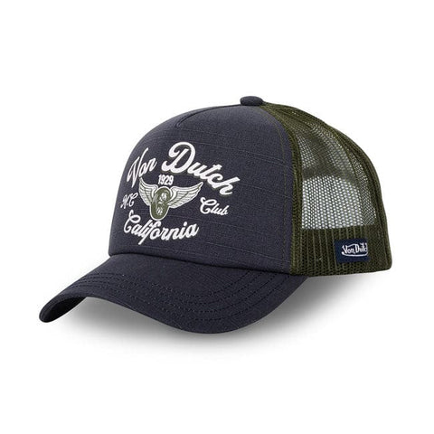 Cepure VON DUTCH TRUCKER CREW CAP denim / grey One Size VON DUTCH MOTOVEIKALS 21