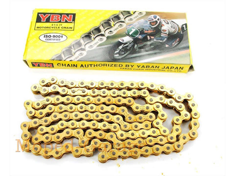 Chain 415 x 128 links gold for Kreidler Florett LF RMC moped DIVERSE / IMPORT MOTOVEIKALS 21