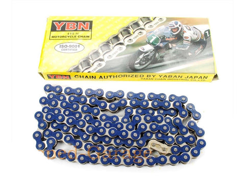 Chain 415 x122 links blue for Kreidler Florett LF RMC moped DIVERSE / IMPORT MOTOVEIKALS 21