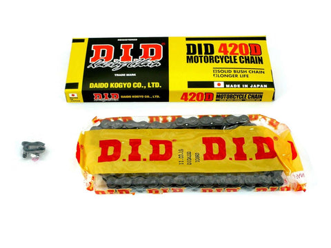 Chain 420 112 links for Yamaha DT 50 MX, RD Honda MCX 80 S DIVERSE / IMPORT MOTOVEIKALS 21