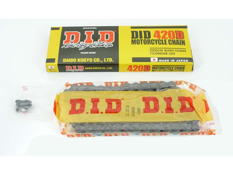 Chain DID reinforced 108 links for Honda MB 50 S, MT 50 S DIVERSE / IMPORT MOTOVEIKALS 21