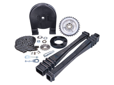 chain drive kit 14-part for Simson KR51/2 Schwalbe OEM STANDARD MOTOVEIKALS 21