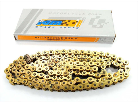 Chain IGM 420 x 128 links gold for Honda MT MB MTX MBX 50 80 Mokick moped DIVERSE / IMPORT MOTOVEIKALS 21