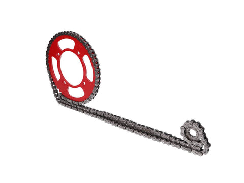 chain kit 11/50 teeth red for Beta RR 50 Motard 05- 101 OCTANE MOTOVEIKALS 21