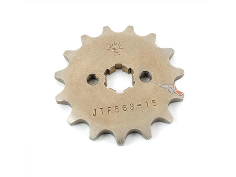 Chain sprocket 15 teeth for DT 50 MX, M, R, FS1 50, 80 DX, FS1G RD DX DIVERSE / IMPORT MOTOVEIKALS 21
