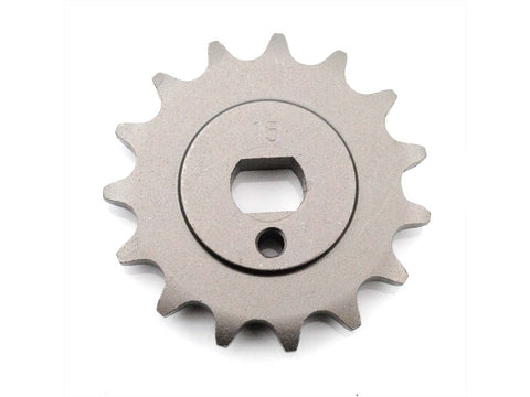 Chain sprocket 15 teeth pitch 415 for Kreidler Florett LF LH RMC, Flory MF 12, 13, 23 moped, moped DIVERSE / IMPORT MOTOVEIKALS 21