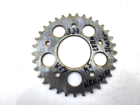 Chain sprocket, 33 teeth for Kreidler Florett LF, LH egg tank, RMC Flory, MF 12, 23 DIVERSE / IMPORT MOTOVEIKALS 21