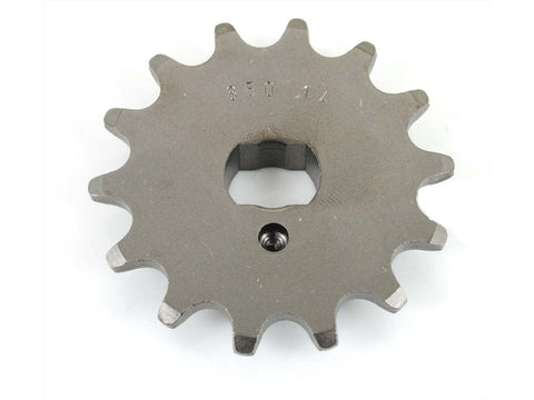 Chain sprocket Esjot 14 teeth pitch 415 for CS 25, Hai CX C 50 Sport, R scooter, ZL moped moped mokick ESJOT MOTOVEIKALS 21