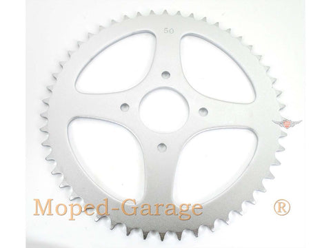 Chain wheel 50 teeth reinforced for moped tuning DIVERSE / IMPORT MOTOVEIKALS 21