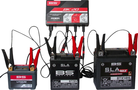 Charger Bk20 12V 3X2A BS BATTERY BS BATTERY MOTOVEIKALS 21