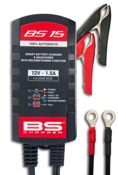 Charger Bs15 12V-1.5A BS BATTERY BS BATTERY MOTOVEIKALS 21
