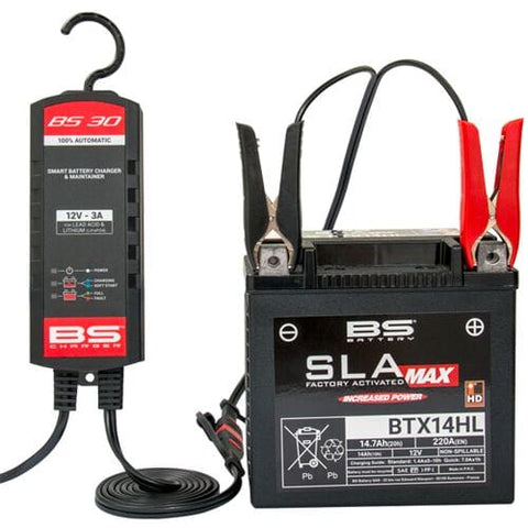 Charger Bs30 12V 3A - Uk Plug BS BATTERY BS BATTERY MOTOVEIKALS 21
