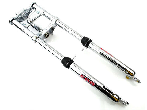 Chrome fork, height adjustment 1 piece 10 cm 650 mm 28 35 26 180 105 for Puch Maxi S, N, X 30 DIVERSE / IMPORT MOTOVEIKALS 21