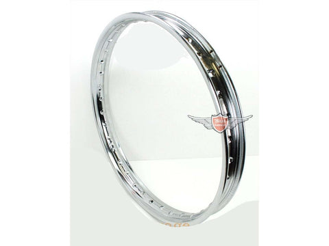 Chrome rim 1 piece 1.20m 17 inch 6.5mm 36 holes for moped, moped, mokick DIVERSE / IMPORT MOTOVEIKALS 21
