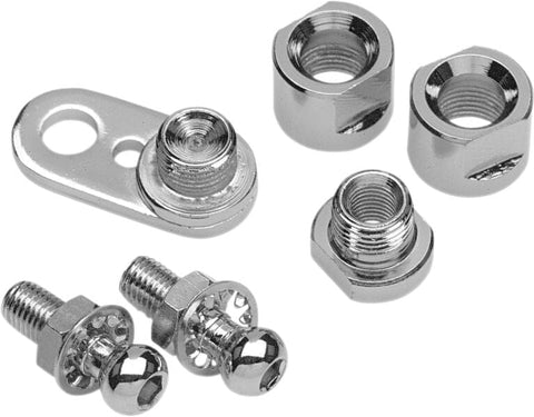 Chrome Turn Sing Swivel DRAG SPECIALTIES DRAG SPECIALTIES MOTOVEIKALS 21