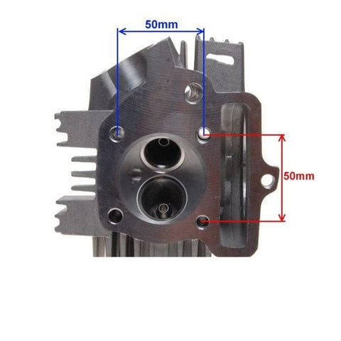 Cilindra galvas komplekts 52.40 mm 125cc CROSS 4T REPLICA MOTOVEIKALS 21