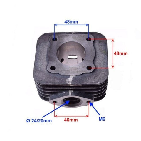 Cilindra komplekts PIAGGIO 2T 40 mm REPLICA MOTOVEIKALS 21